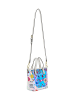 myMo Women 2-In-1 Tote Bag Set in White Multicolor