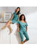 REDBEST Single-Jersey Schlafanzug in jade