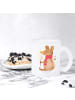 Mr. & Mrs. Panda Teetasse Glas Maus Weihnachten ohne Spruch in Transparent