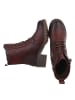 Ital-Design High Heel in Weinrot