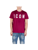 Icon Bordeaux Baumwolle T-Shirt