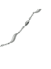 BALIA 925 Sterling Silber Damen Balia Silberarmbänder Wave Armband ca. 19,5cm