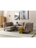 Beliani 5-tlg Modulsofa UNSTAD in Braun/Schwarz
