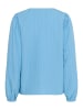 Kaffe Langarm-Bluse KApaulina Regular fit in Forever Blue CC