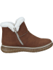 rieker Winterstiefeletten in brandy/bianco
