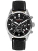 Jacques Lemans Herrenuhr Chronograph Barcelona Schwarz