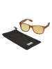 Urban Classics Glasses in brown leo/orange
