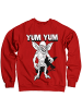 Gremlins Pullover "Yum Yum Sweatshirt" in Rot