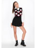 myMo ROCKS Slipover in black burgundy