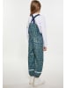 Schmuddelwedda Mädchen (Kids) Regenhose in Stahlblau Limette Leo