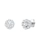 Glanzstücke München Ohrstecker aus Sterling Silber mit Zirkonia in silber