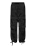 ONLY Cargo Stoffhose Stretch Jogger Pants ONLENIELCA in Schwarz-2