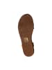 Poti Pati Flache Sandalen mit Riemen Gelb