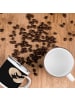 Mr. & Mrs. Panda Emaille Tasse 11. Hochzeitstag Stahlhochzeit mi... in Schwarz