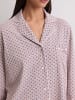 Marc O'Polo Sleepshirt Blend & Pair Cotton in dark mauve print