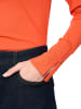 MARC CAIN COLLECTIONS Basic-Shirt mit Stehkragen in Tigerlily