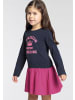 Kidsworld Jerseykleid in marine-pink