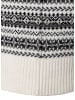 März Pullover in ecru schwarz - 0001
