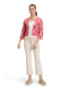 CARTOON Casual-Strickjacke mit 3/4 Arm in Dark Pink-Pink
