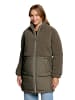 CARTOON Kuscheljacke mit Plüsch in Braun