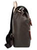 Bugatti Rucksack ELLA Kunstfaser in dunkelbraun