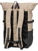 SANDQVIST Rucksack / Backpack Ruben 2.0 Rolltop in Multi Beige