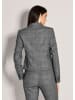 MADELEINE Glencheckblazer mit Stretchkomfort in steingrau / melange / royalblau
