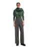 Marc O'Polo Tweed-Jerseyhose relaxed in Dark Grey