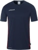 uhlsport  Sportshirt "Progressive 28 Poly Shirt Kurzarm" in Blau