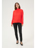 Kaffe Langarm-Bluse Trine Regular fit in Fiery Red