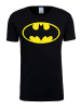 Logoshirt T-Shirt DC - Batman Logo in schwarz