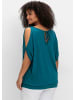 sheego Shirt in dunkelpetrol
