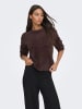 JDY Strickpullover in Coffee Bean