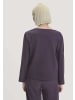 Hessnatur Hessnatur Heavy Jersey Longsleeve Relaxed aus reiner Bio-Baumwolle in dunkle traube
