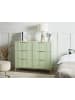 Beliani Kommode WALCOTT in Grün/Gold - (W) 108 x (H) 89 x (L) 40 cm