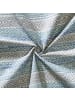 Erwin Müller Jacquard, Baumwollmischung, Gewebt Kissenbezug in blau-grau