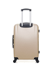 BlueStar Mittelgroßer Koffer MIAMI in Beige (64L)