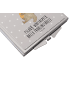 Mr. & Mrs. Panda Handtaschenspiegel quadratisch Otter Bauch mit ... in Grau Pastell