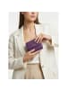 Lazarotti Bologna Leather Zip-Around Geldbörse Leder 12 cm purple