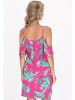 IZIA Women Top in pink turquoise