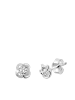 Lucardi 925 Silber Ohrringe Rund