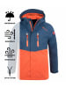 Trollkids Regenjacke "Nusfjord" in Mystik Blau / Orange