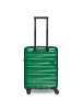 Bergpfeil Travel 4-Rollen Kabinentrolley S 55 cm mit Dehnfalte emerald green metallic