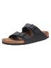 Birkenstock Tieffußbett Pantolette in schwarz