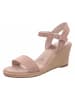 Tamaris Keilsandalette in rosa
