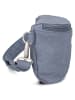Zwei Mademoiselle MH4 - Gürteltasche 25 cm (leo) in nubuk-sky