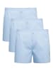 Jockey Boxershorts Everyday Woven 3 Stück in Hellblau
