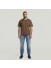 G-Star Raw Unit Washed Relaxed T-Shirt bison gd