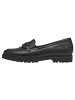 Tamaris Slipper in BLACK LEATHER