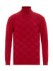 Cipo & Baxx Rollkragenpullover in RED